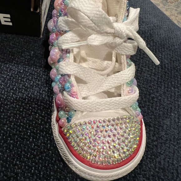 Converse Multicolor Beaded High Tops - Picture 5 of 9